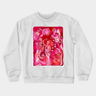 Red Lovers Crewneck Sweatshirt